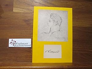Autograph Sören Kierkegaard (1813-1855) /// Autogramm Autograph signiert signed signee