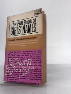 Bild des Verkufers fr Pan Book of Girls Names zum Verkauf von World of Rare Books