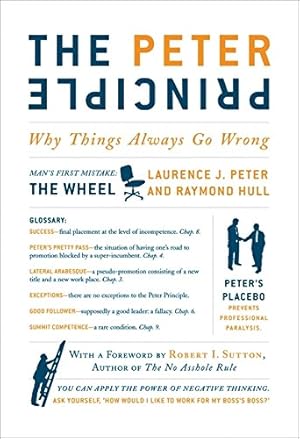 Seller image for The Peter Principle: Why Things Always Go Wrong for sale by Pieuler Store