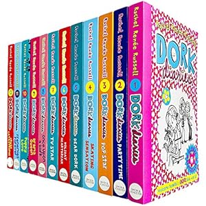 Seller image for Dork Diaries By Rachel Renee Russell 12 Books Collection Set (Puppy Love, Holiday Heartbreak, TV Star, Pop Star, Frenemies Forever, Skating Sensation, Party Time) for sale by Pieuler Store