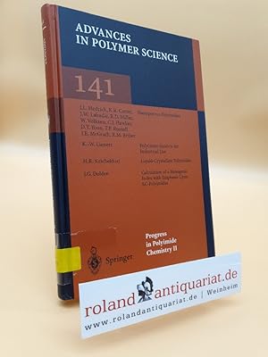 Image du vendeur pour Progress in Polyimide Chemistry II (Advances in Polymer Science, 141, Band 141) mis en vente par Roland Antiquariat UG haftungsbeschrnkt