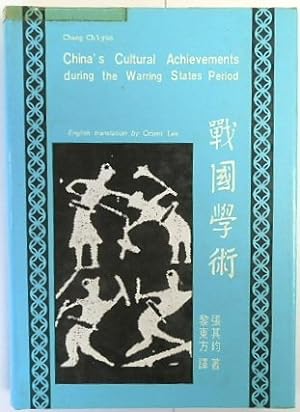 Imagen del vendedor de China's Cultural Achievements during the Waring States Period a la venta por PsychoBabel & Skoob Books