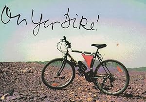 Israel & Jordon Cycle Bike Bicycle Ride Experience Postcard