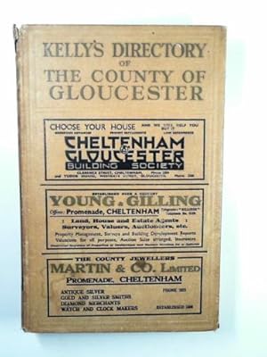Seller image for Kelly's directory for the County of Gloucester (with coloured map) 1939 for sale by Cotswold Internet Books