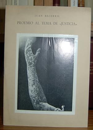 Bild des Verkufers fr PROEMIO AL TEMA DE "JUSTICIA". Discurso de clausura en la Escuela de Prctica Jurdica zum Verkauf von Fbula Libros (Librera Jimnez-Bravo)