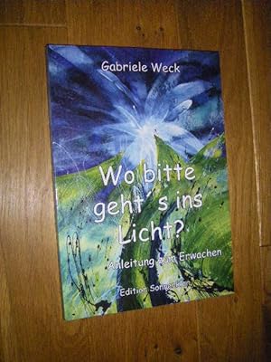 Immagine del venditore per Wo bitte geht's ins Licht? Anleitung zum Erwachen venduto da Versandantiquariat Rainer Kocherscheidt