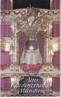 Altes Residenztheater in Munich. (Cuvillis-Theater)