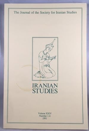 Immagine del venditore per Iranian Studies: The Journal of the Society of Iranian Studies. Vol. 24, Numbers 1-4, 1991 venduto da Great Expectations Rare Books