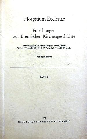 Hospitium Ecclesiae - Forschungen zur Bremischen Kirchengeschichte - Band 8
