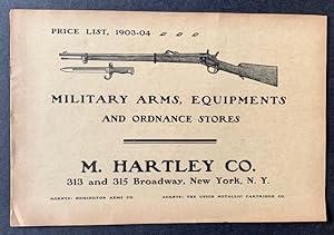 Military Arms, Equipments and Ordnance Stores -- Price List, 1903-04