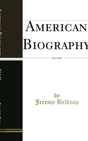 Imagen del vendedor de American Biography, Vol. 2 of 3 (Classic Reprint) a la venta por Forgotten Books