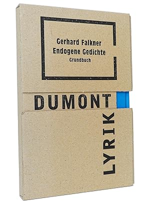 Bild des Verkufers fr Endogene Gedichte : Grundbuch : (Reihe: Dumont Lyrik, Band 06) zum Verkauf von exlibris24 Versandantiquariat