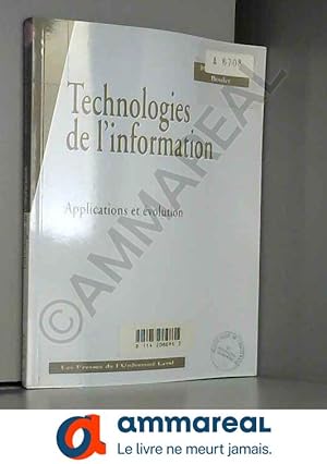 Bild des Verkufers fr TECHNOLOGIE DE L'INFORMATION zum Verkauf von Ammareal