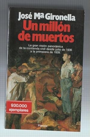 Seller image for Un millon de muertos for sale by El Boletin