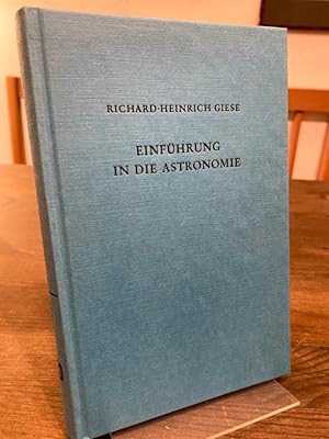 Einführung in die Astronomie.