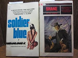 Imagen del vendedor de SOLDIER BLUE (AKA:Arrow in the Sun) / SHANE a la venta por The Book Abyss