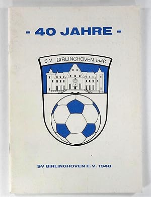 Bild des Verkufers fr Festschrift zum Bestehen des Sportvereins 1948 Birlinghoven e. V. Festveranstaltung am 27./28. August 1988. zum Verkauf von Brbel Hoffmann