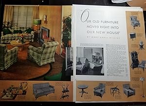 Imagen del vendedor de Article: "Our Old Furniture Moved Right Into Our New House" a la venta por Hammonds Antiques & Books