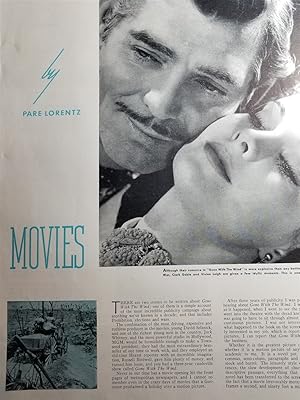 Bild des Verkufers fr Article: Movies Featuring Gone with the Wind zum Verkauf von Hammonds Antiques & Books