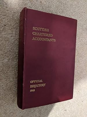scottish chartered accountants official directory 1948
