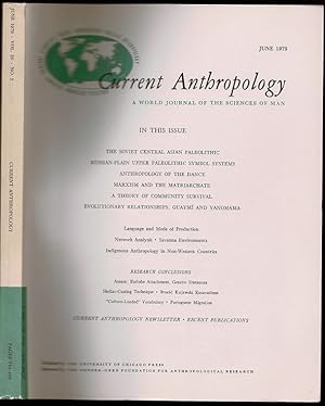 Imagen del vendedor de The Evolutionary Relationships of Two Populations: A Study of the Guaymi and the Yanomama in Current Anthropology Volume 20 Number 2 a la venta por The Book Collector, Inc. ABAA, ILAB