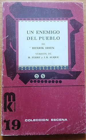 Imagen del vendedor de Un Enemigo del pueblo a la venta por TU LIBRO DE OCASION