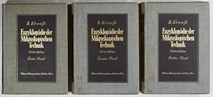 Bild des Verkufers fr Enzyklopdie der Mikroskopischen Technik. Begrndet von Paul Ehrlich, Rudolf Krause, Max Mosse, Heinrich Rosin, Karl Weigert. 3 Bde. zum Verkauf von Antiq. F.-D. Shn - Medicusbooks.Com