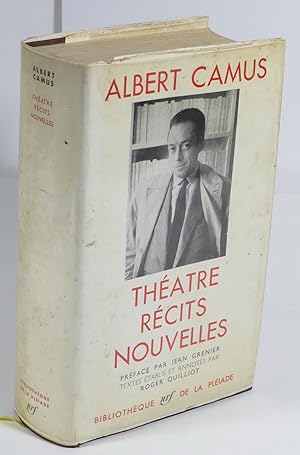 Bild des Verkufers fr Theatre - Recits - Nouvelles zum Verkauf von Renaissance Books, ANZAAB / ILAB