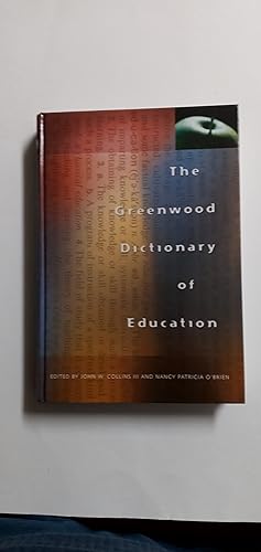 Seller image for The Greenwood Dictionary of Education for sale by Biblio Esoterica