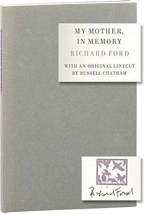 My Mother, in Memory (First Edition, one of 100 signed copies)