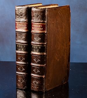 Bild des Verkufers fr Dictionary of the English Language, A. zum Verkauf von David Brass Rare Books, Inc.