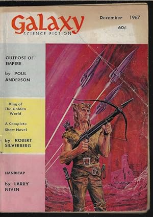 Immagine del venditore per GALAXY Science Fiction: December, Dec. 1967 venduto da Books from the Crypt