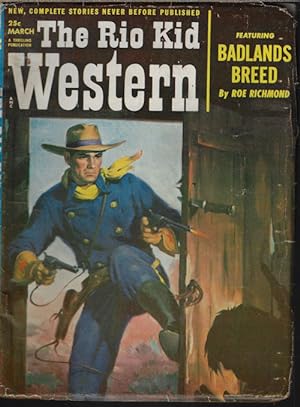 Seller image for THE RIO KID WESTERN: March, Mar. 1953 for sale by Books from the Crypt