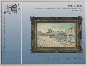 Bild des Verkufers fr Exceptionnel tableau de Paul Signac zum Verkauf von Jeff Hirsch Books, ABAA