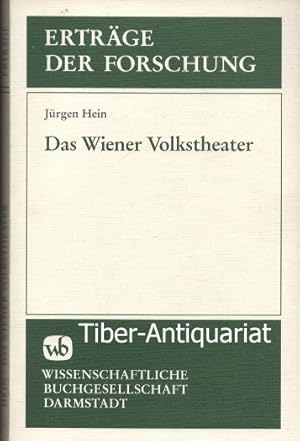 Das Wiener Volkstheater. Raimund und Nestroy. Aus der Reihe: Erträge der Forschung, Band 100.