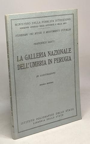 Seller image for La galleria nazionale dell'umbria in perugia - ministero della publica istruzione for sale by crealivres