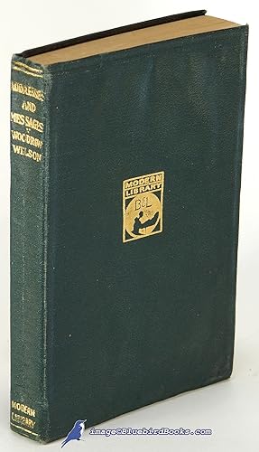 Bild des Verkufers fr Selected Addresses and Public Papers of Woodrow Wilson (Modern Library Spine #3, ML #55.1) zum Verkauf von Bluebird Books (RMABA, IOBA)