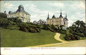 Ansichtskarte / Postkarte Hamburg Altona, Elbberg, Rainville-Terrasse