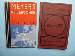 Meyers Reisebücher. Der Bodensee. Mit 4 Karten, 4 Plänen und 1 Rundsicht.