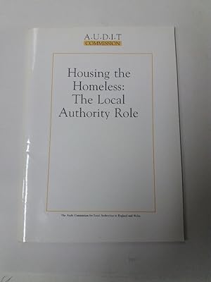 Bild des Verkufers fr Housing the Homeless: The Local Authority Role. zum Verkauf von Plurabelle Books Ltd