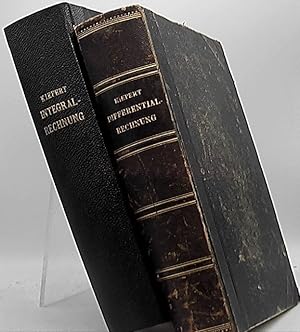 Bild des Verkufers fr Grundri der Differential- und Integral-Rechnung. I. Teil: Differential-Rechnung II. Teil: Integral-Rechnung. Band 1 in 9. vollstndig umgearbeiteter und vermehrter Auflage, Band 2 in 10. (vermehrter) Auflage des gleichnamigen Leitfadens zum Verkauf von Antiquariat Unterberger