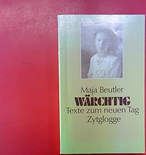 Seller image for Wrchtig, Texte zum neuen Tag. for sale by biblion2