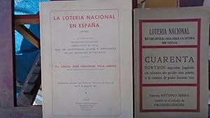 Imagen del vendedor de LA LOTERA NACIONAL EN ESPAA. + LOTERIA NACIONAL. 2 libros a la venta por Reus, Paris, Londres