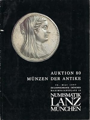 Image du vendeur pour Numismatik Lanz. Auktion 80. Mnzen der Antike. 26 Mai1997 mis en vente par Librairie Archaion