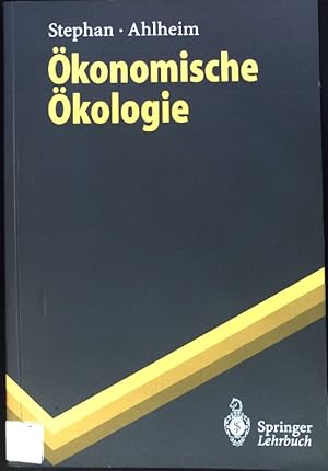 Bild des Verkufers fr konomische kologie : mit 5 Tabellen. Springer-Lehrbuch zum Verkauf von books4less (Versandantiquariat Petra Gros GmbH & Co. KG)