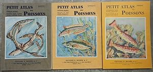 Petit atlas des poissons. Fascicules I, II et III. Poissons marins (I et II). Poissons des eaux d...