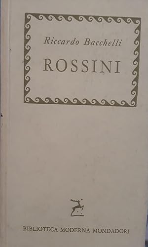 Seller image for Rossini e esperienze rossiniane for sale by librisaggi