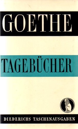 Goethe Tagebücher.