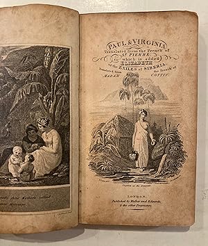 Seller image for Paul and Virginia ; translated from the French of Bernardin Saint-Pierre by Helen Maria Williams, [and] Elizabeth, or, the exiles of Siberia : a tale founded upon facts from the French of Madame Cottin for sale by Arthur Probsthain