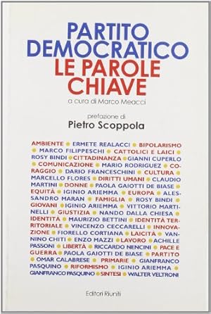 Partito democratico. Le parole chiave